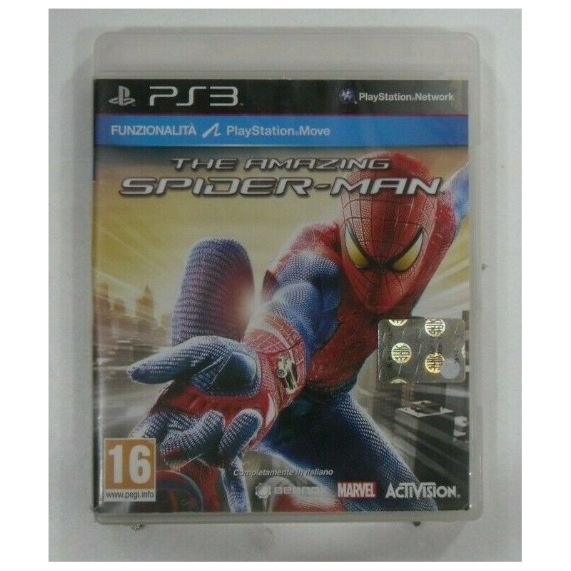 The Amazing Spiderman pal ita sony playstation 3 usato-no manuale